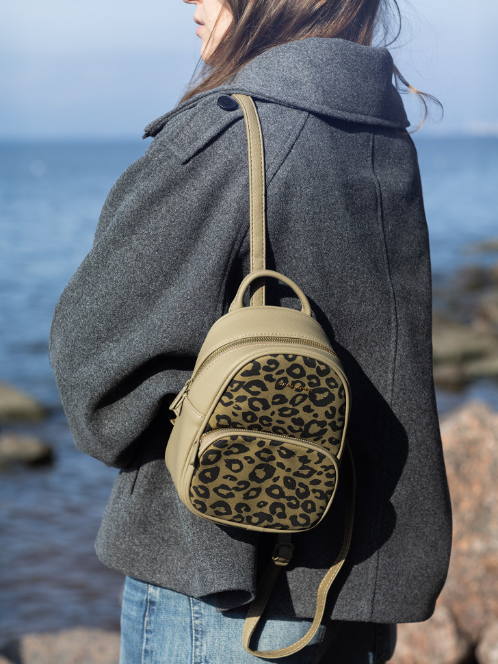 Рюкзак городской David Jones 7637 olive branch