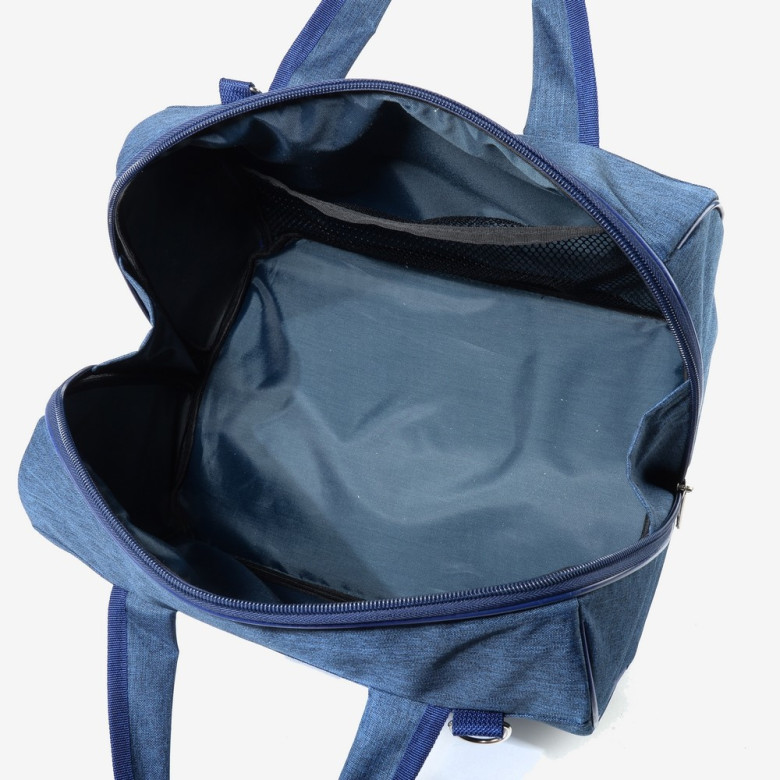 Сумка дорожная Voyage 104 ручная кладь Победа синяя 