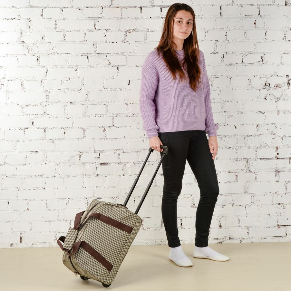 Сумка дорожная Voyage 6-293 серая