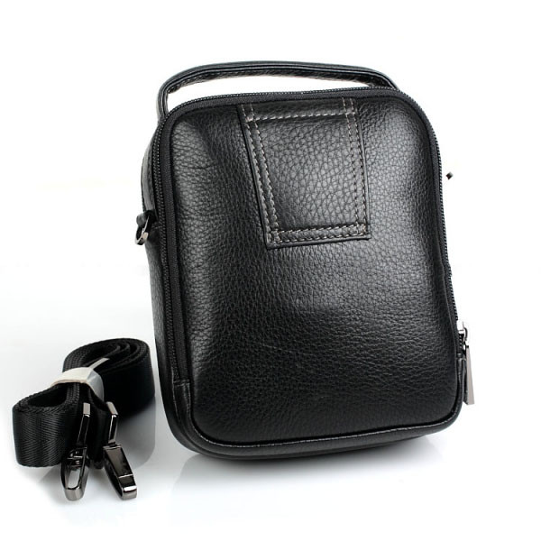 Мужская сумка через плечо Hight Touch 407-20 чёрная Мужская сумка через плечо Hight Touch 407-20 чёрная