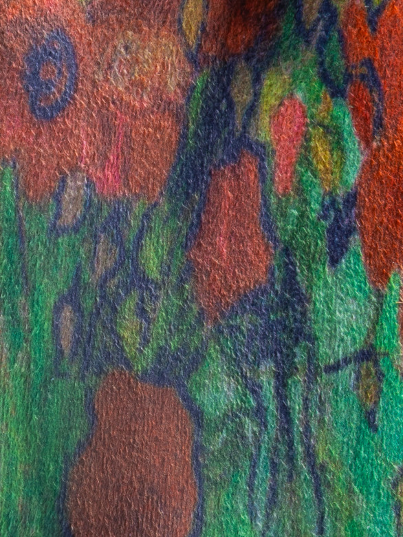 Перчатки женские Ангел 111-8 Вангог мак Перчатки женские Ангел 111-8 Вангог мак