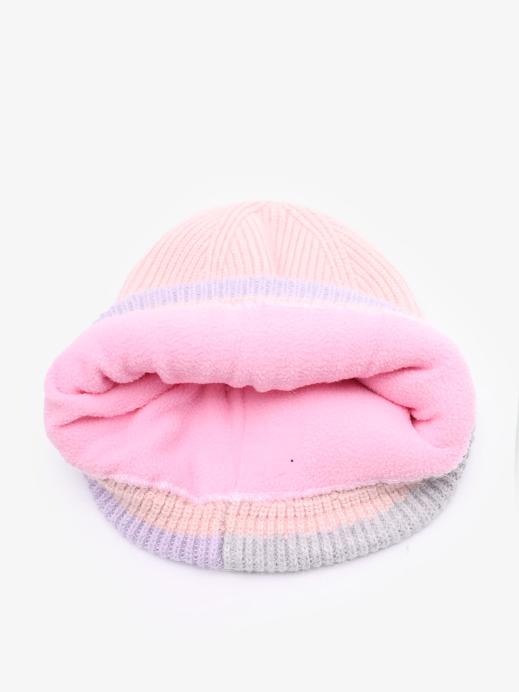 Шапка OvenTrico 1570 голубой/розовый/сирень