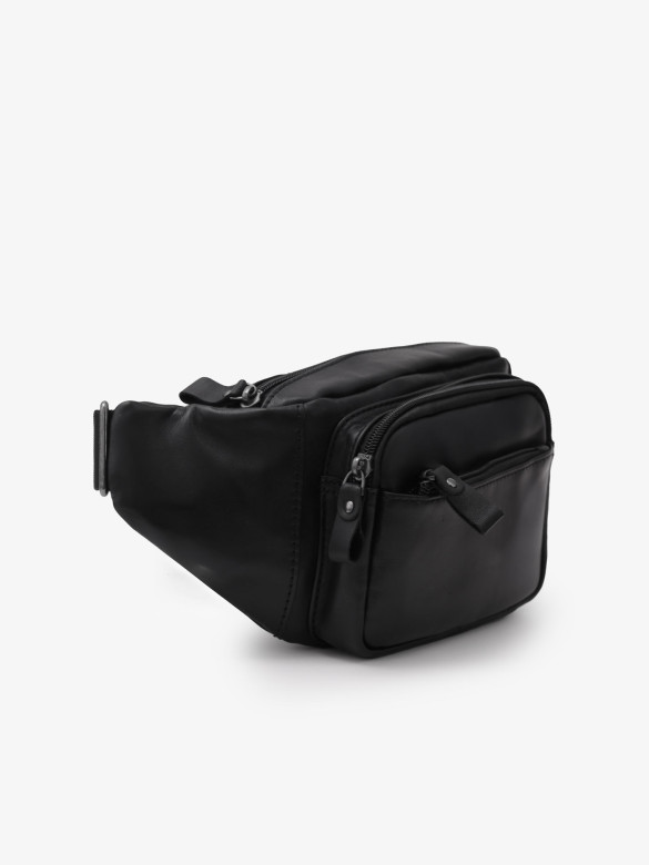 Сумка на пояс Baggins Б 0168 черная Сумка на пояс Baggins Б 0168 черная