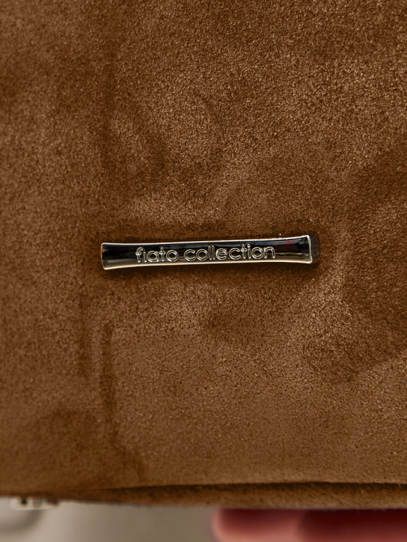 Сумка FIATO 2852 замша табако