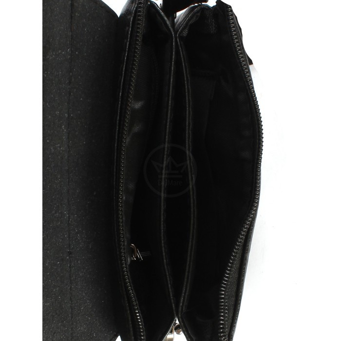 Мужская сумка-планшет из экокожи Cantlor L3012L-5 чёрная