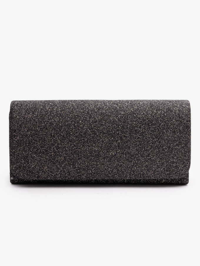 Клатч 1703-1 black/copper