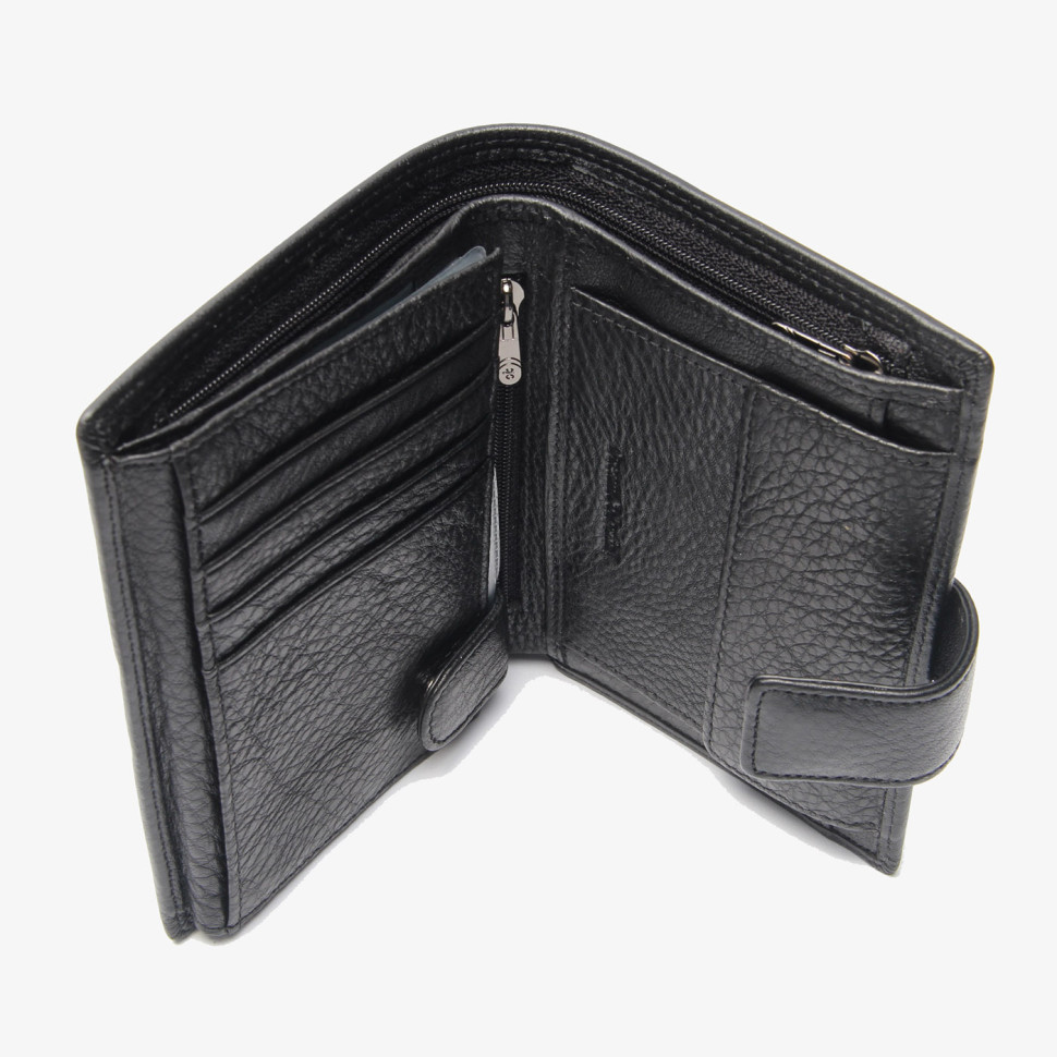 Портмоне мужское Dream Colorful DC7502-A 2в1 чёрное