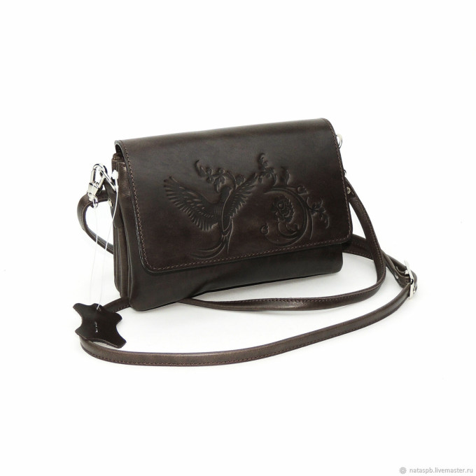 Женская сумочка кошелёк Natalia Kalinovskaya С 53.2п.621 коричневая