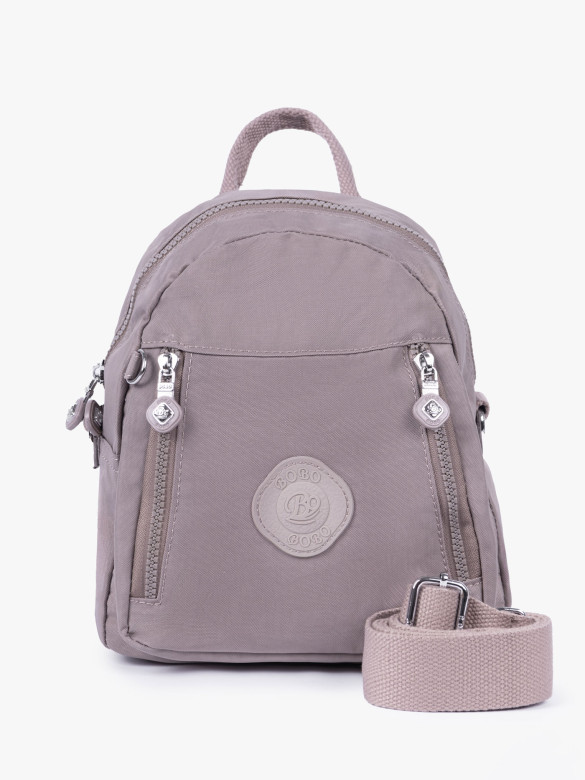 Рюкзак-сумка Bobo, Б 8304-8 темно-бежевый Рюкзак-сумка Bobo, Б 8304-8 темно-бежевый