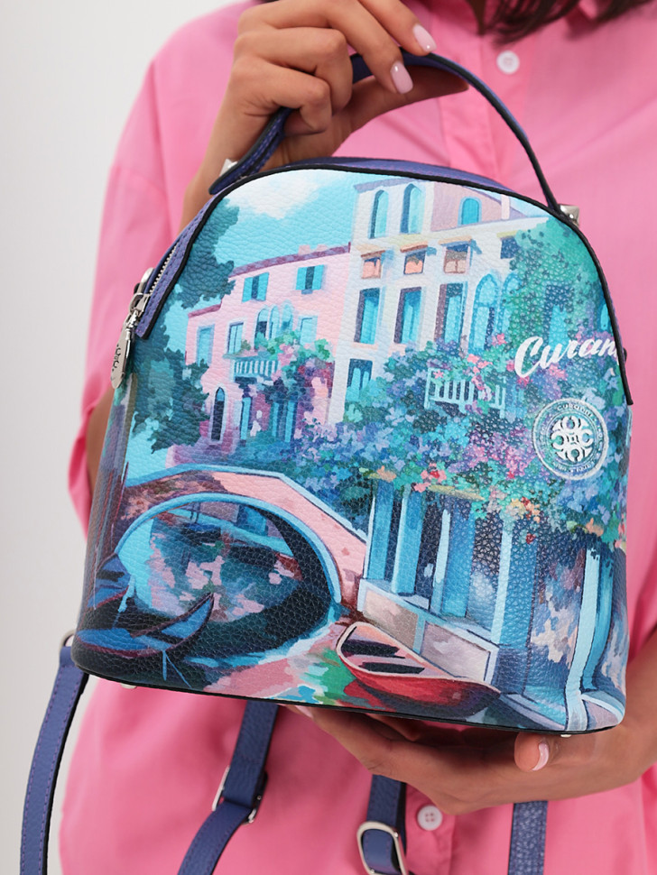 Рюкзак Curanni 2478 примавера вери-пери Рюкзак Curanni 2478 примавера вери-пери