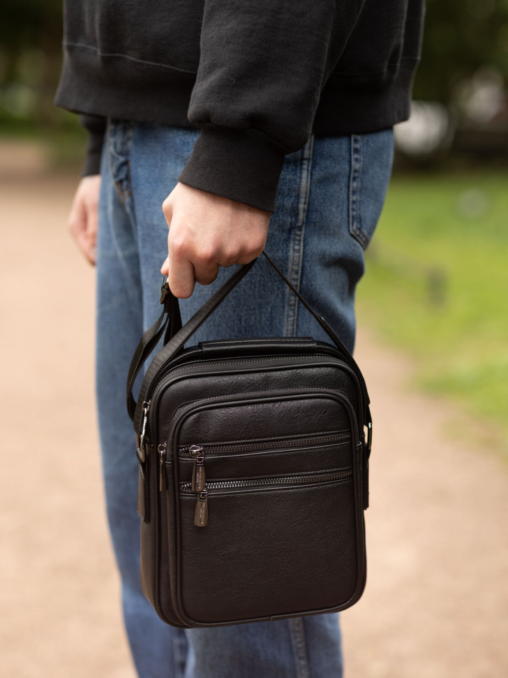 Сумка мужская JIN, 5186 черная