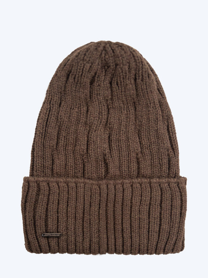 Мужская шапка 12667 MARHATTER кофе