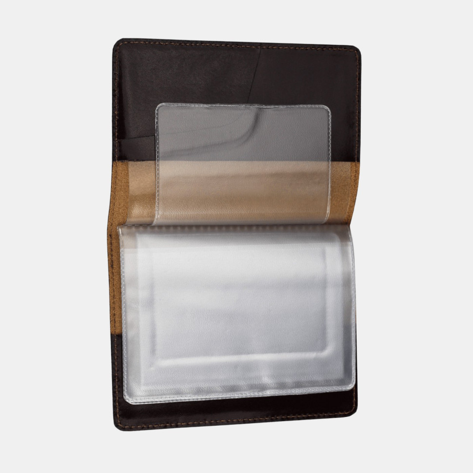 Бумажник водителя Carbo ОВД-201-1120 коричневый