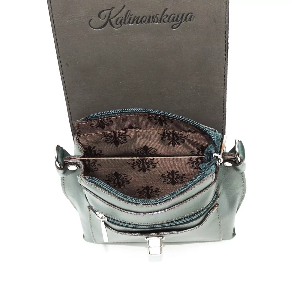 Сумка женская Natalia Kalinovskaya 76п.631 "Грин" зелёная
