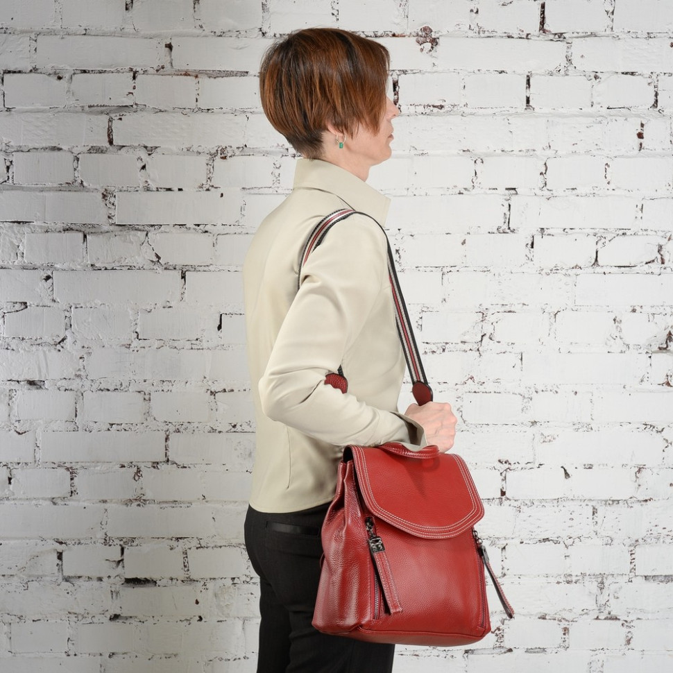 Сумка-рюкзак Cciline 6575 бордо