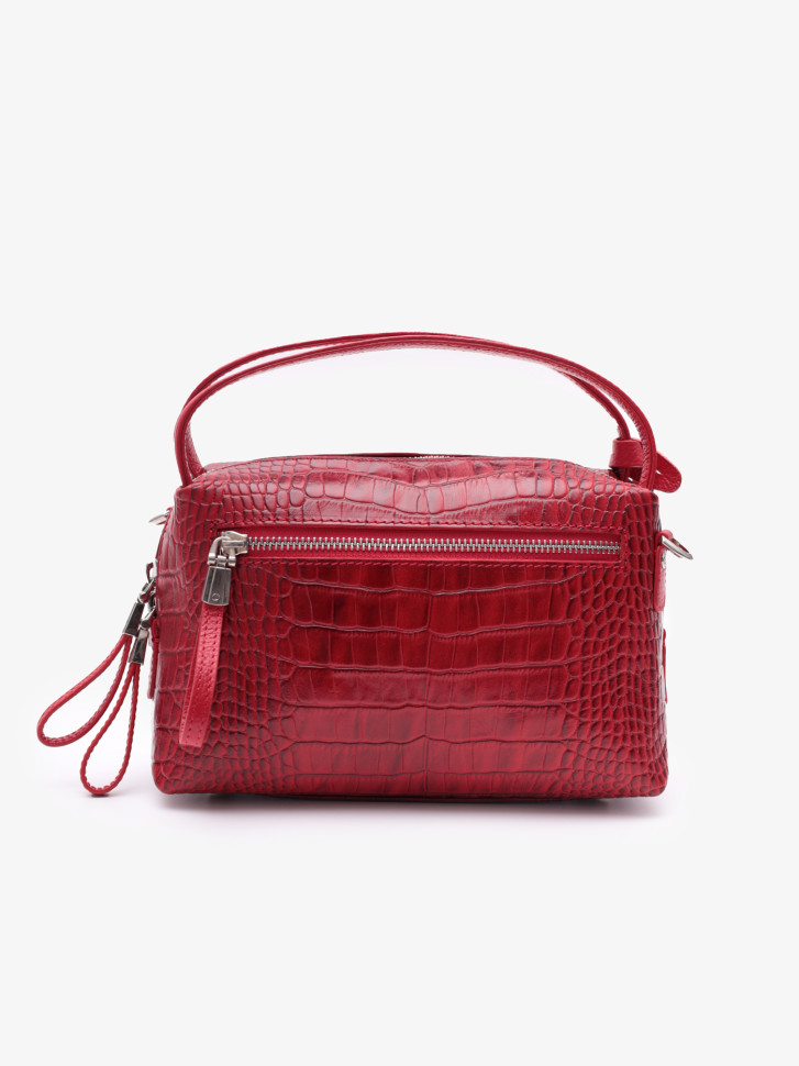 Сумка женская Karya 2229 красный крокодил