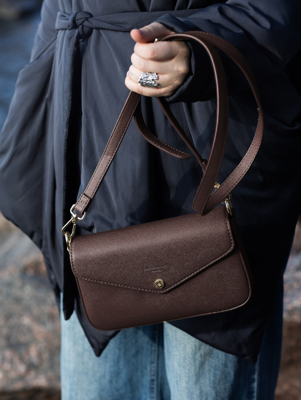 Сумка женская David Jones 6120-5 bitter chocolate Сумка женская David Jones 6120-5 bitter chocolate