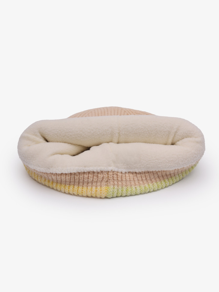 Шапка OvenTrico 1570 бежевый/желтый/липа