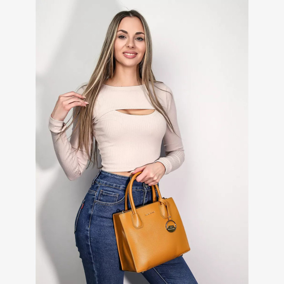 Сумка женская David Jones 6900 mustard