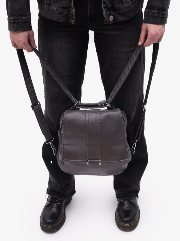 Сумка-рюкзак Runyi 9905 d.grey