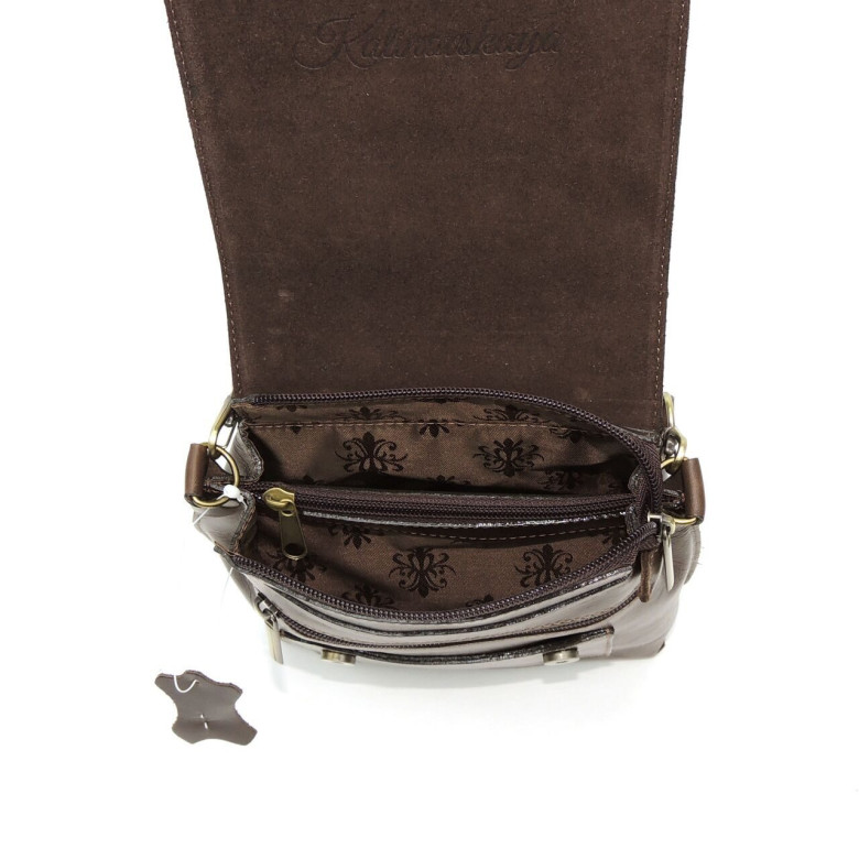 Женская кожаная сумка Natalia Kalinovskaya С86п-682 бордо Женская кожаная сумка Natalia Kalinovskaya С86п-682 бордо