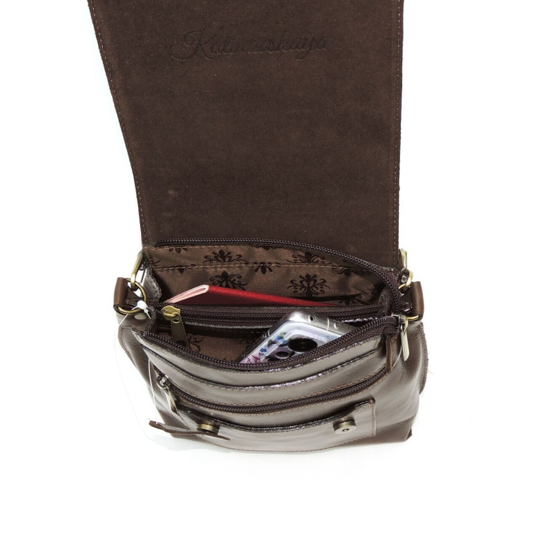 Женская кожаная сумка Natalia Kalinovskaya С86п-682 бордо Женская кожаная сумка Natalia Kalinovskaya С86п-682 бордо