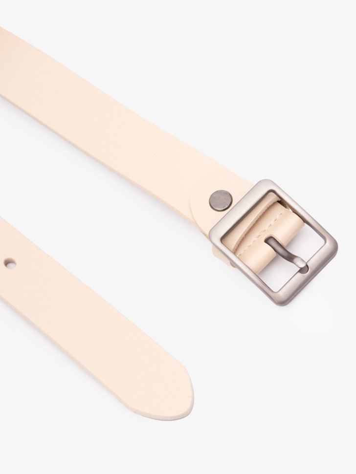 Ремень женский T.I.A. 1325 светло-бежевый