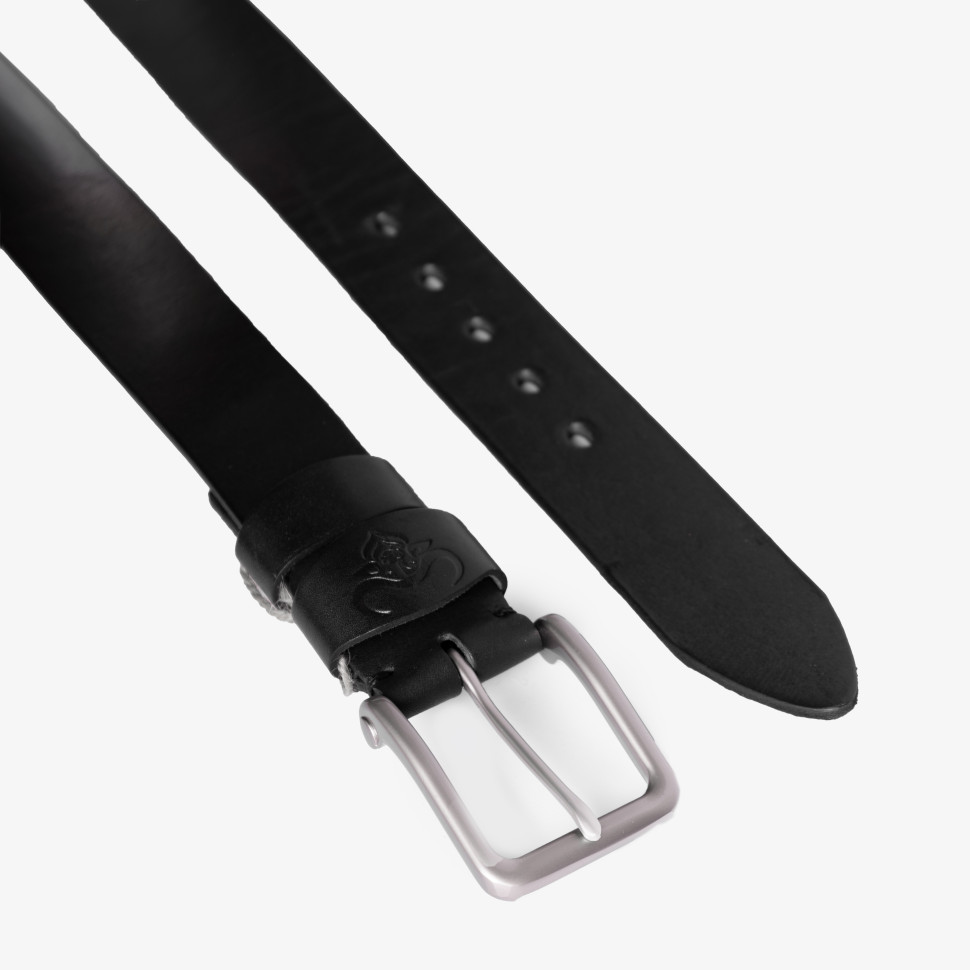 Ремень Remart, 40 буйвол черный