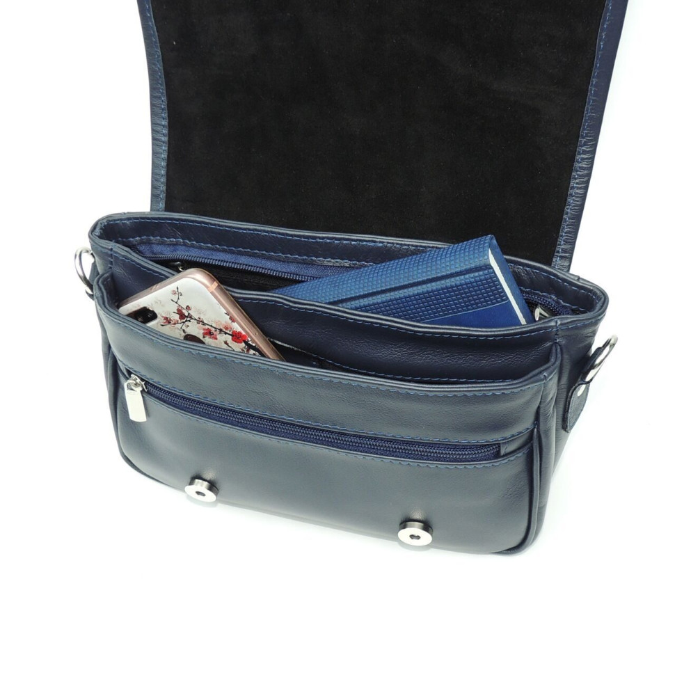 Сумка женская Natalia Kalinovskaya, С93 «Юния» синяя 