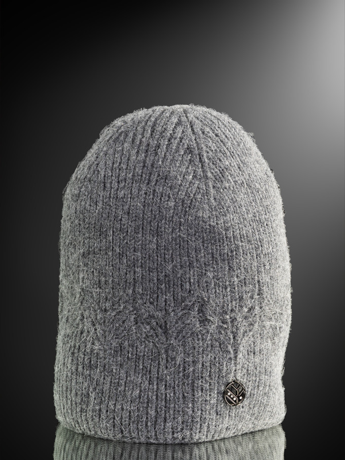 Шапка женская 12742/3 MARHATTER тёмно-серый (56-58)