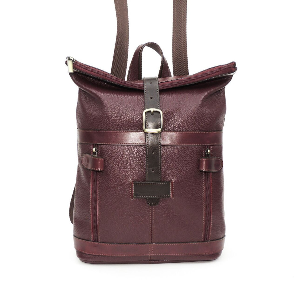 Сумка-рюкзак Natalia Kalinovskaya «Флер» СР-56.182 бордо