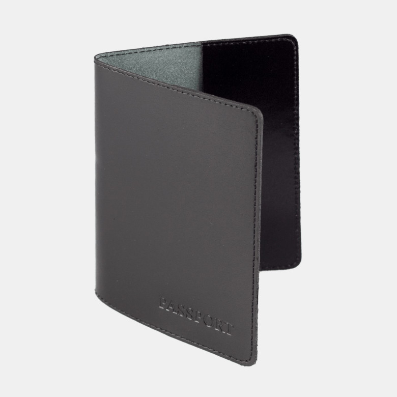 Обложка для паспорта Rossi ОП-101-1110 чёрная Обложка для паспорта Rossi ОП-101-1110 чёрная