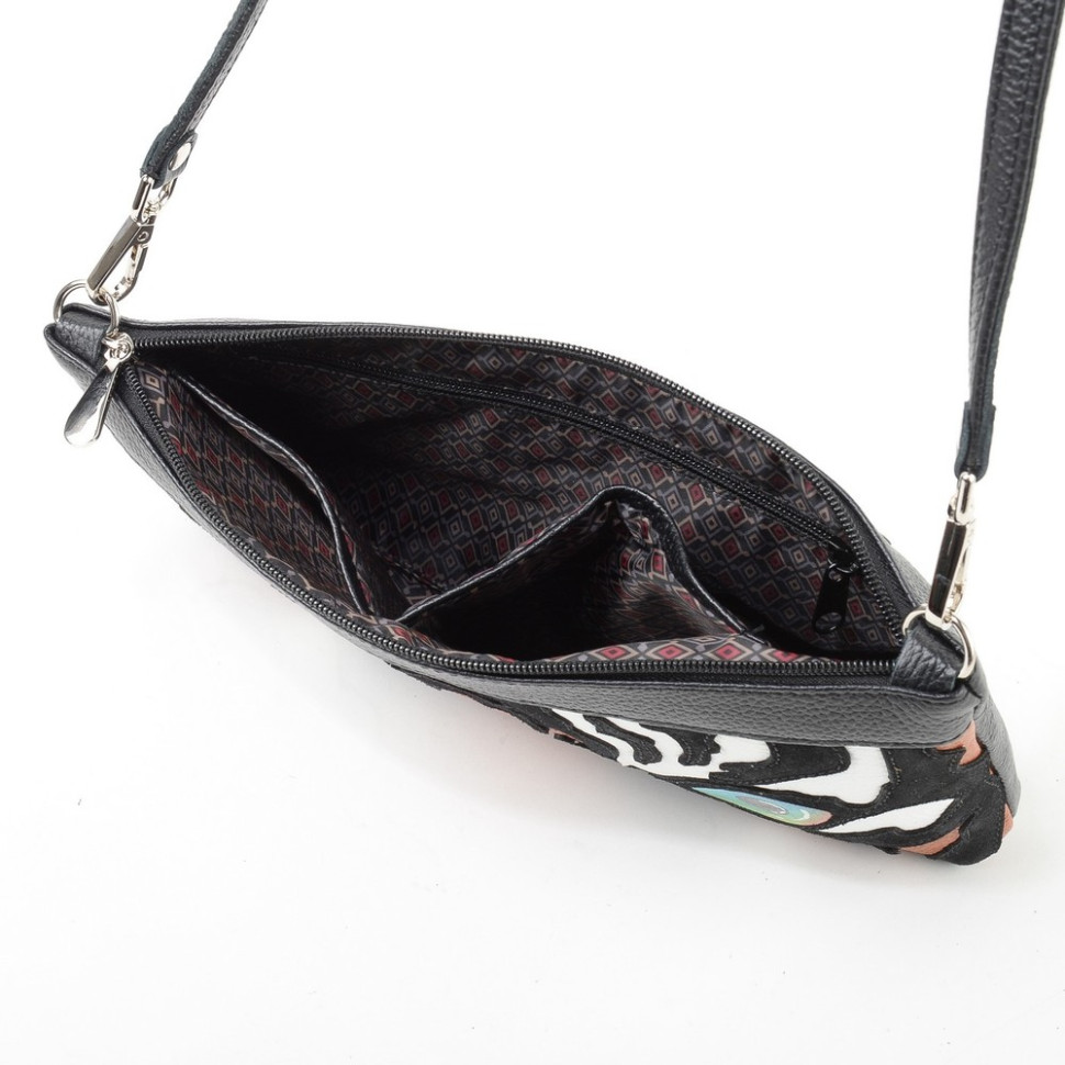 Сумка женская Protege, ДС-251-07, "Кот №5" чёрная