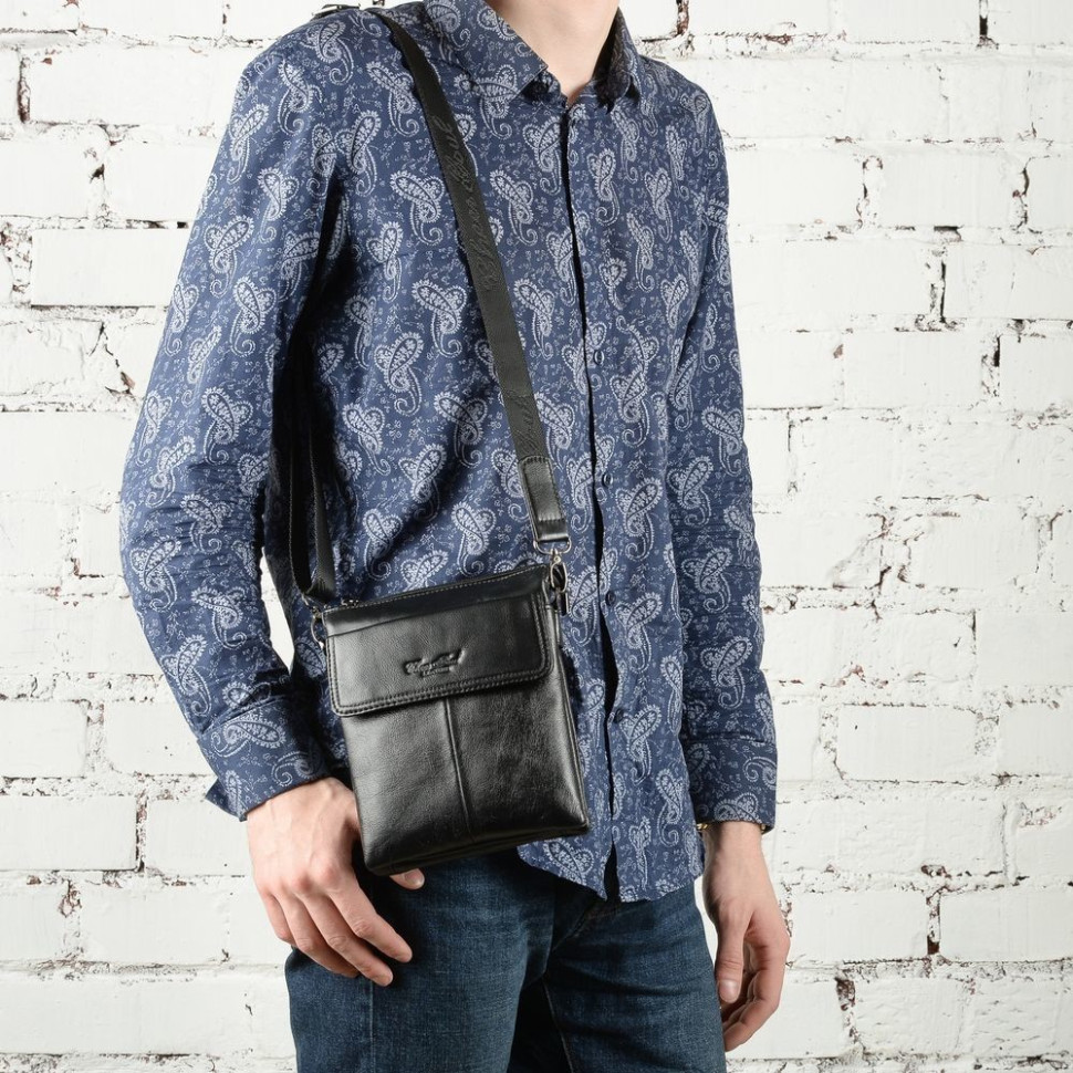 Сумка мужская Cheer Soul 6829 чёрная