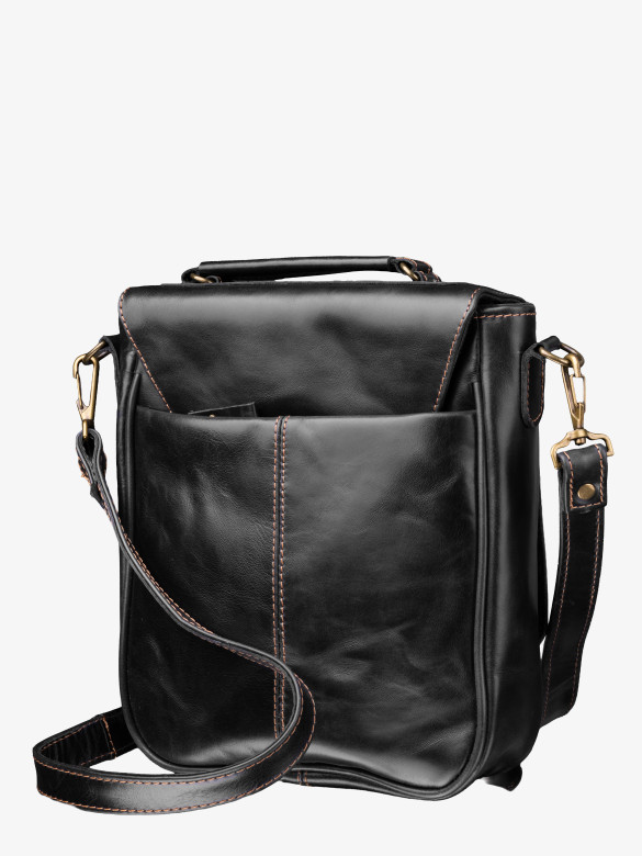 Сумка мужская Baggins 1074 черная друид Сумка мужская Baggins 1074 черная друид