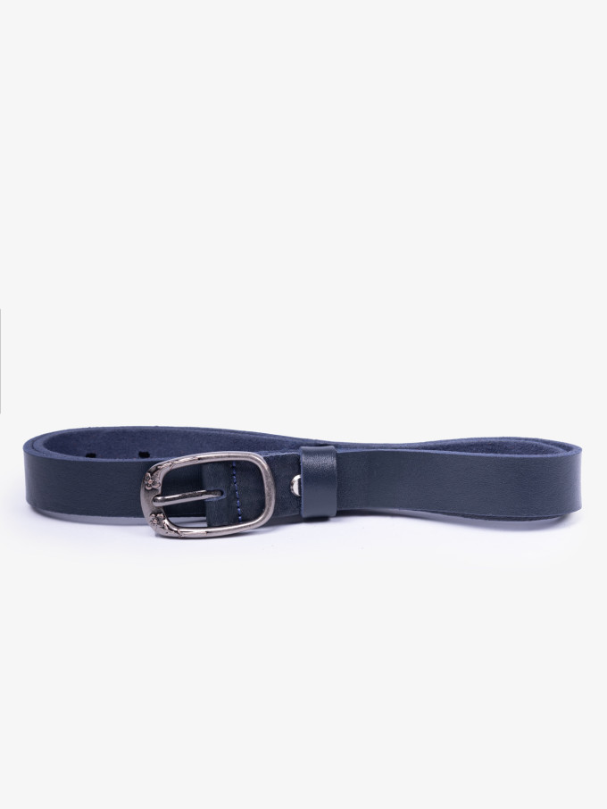 Ремень женский Remart №25 кантри синий