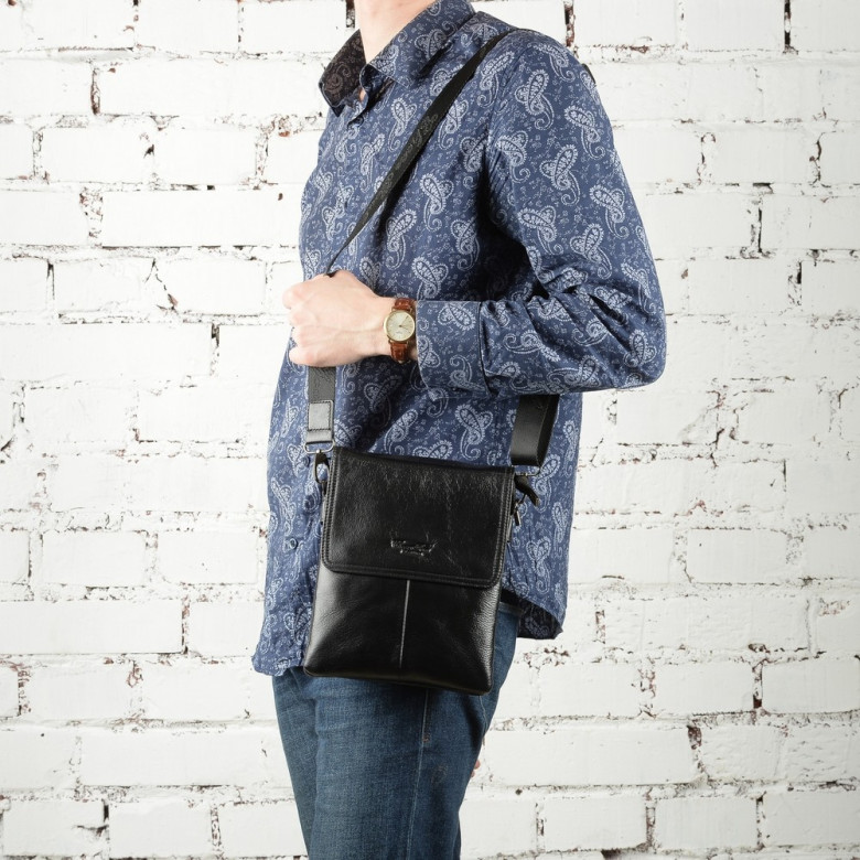 Сумка мужская Cheer Soul 6831 чёрная