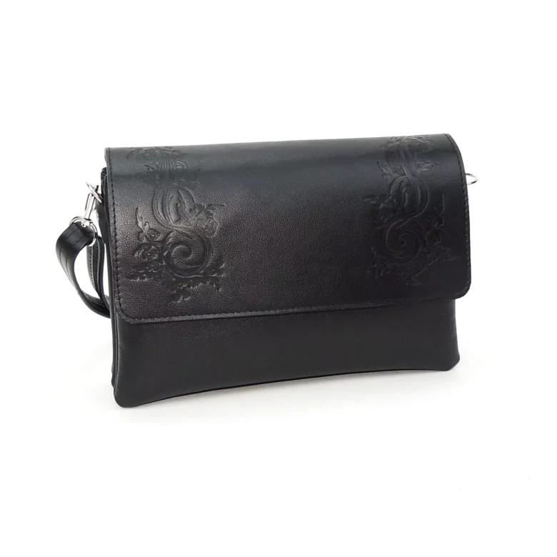 Женская кожаная сумка Natalia Kalinovskaya С 44т.711 Келен чёрная Женская кожаная сумка Natalia Kalinovskaya С 44т.711 Келен чёрная