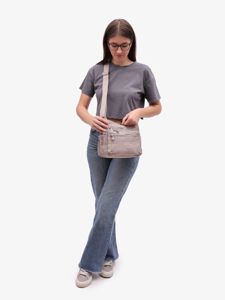 Сумка женская Bobo 1511-2 бежевая Сумка женская Bobo 1511-2 бежевая