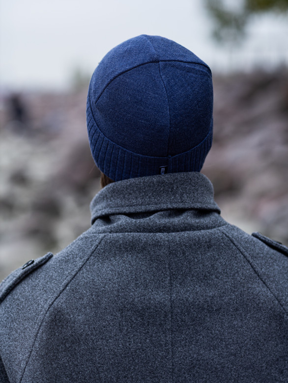 Мужская шапка-бини 2903 MARHATTER джинс Мужская шапка-бини 2903 MARHATTER джинс