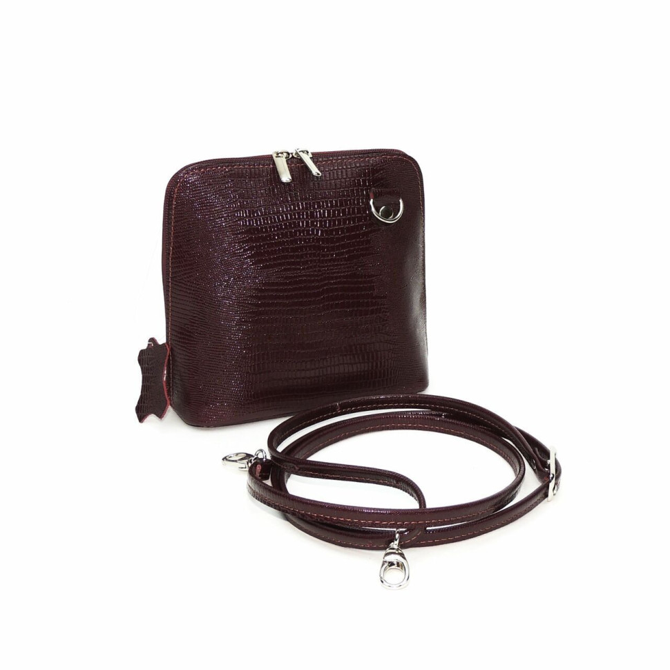 Женская кожаная сумка Natalia Kalinovskaya С83р коричневая