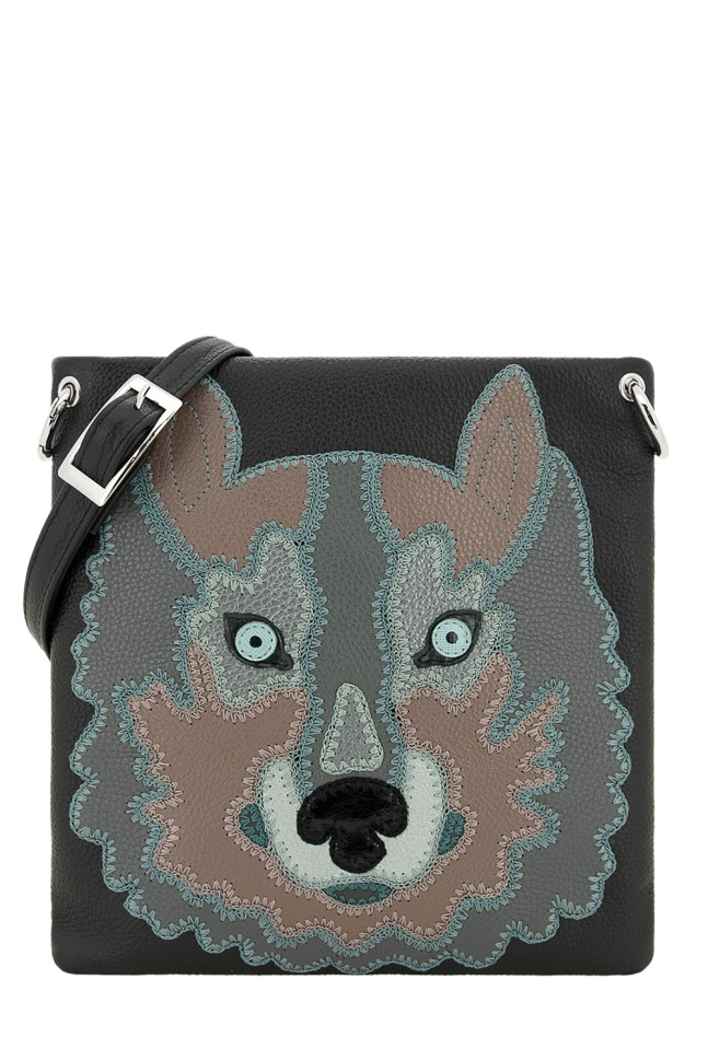 Сумка Protege ДС-144-142 "Волк" черный