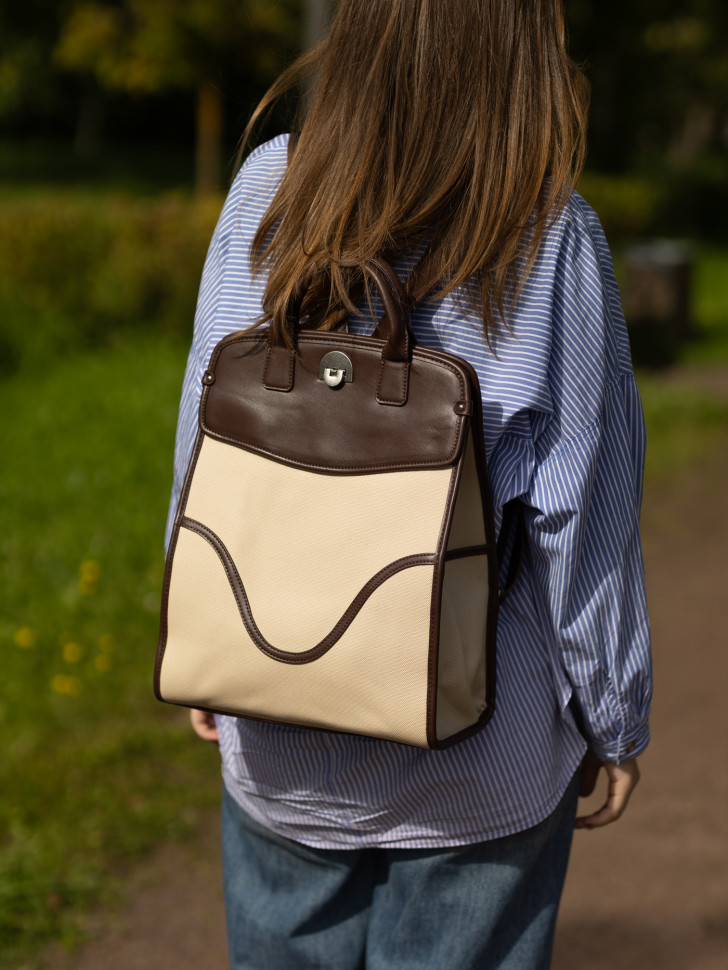 Рюкзак городской Baggins 58223 apricot (9039-8136D)