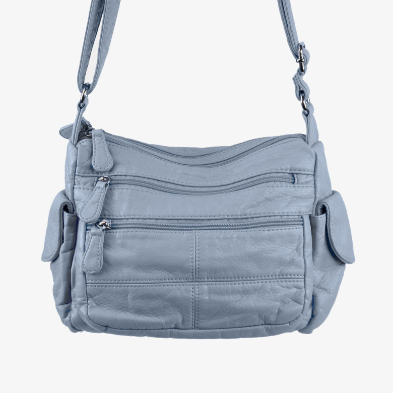 Сумка женская Runyi 6621 голубая Сумка женская Runyi 6621 голубая