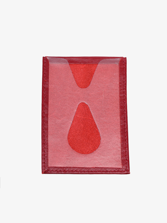 Футляр для транспортной карты Вектор КХ-315-2130 красный Футляр для транспортной карты Вектор КХ-315-2130 красный