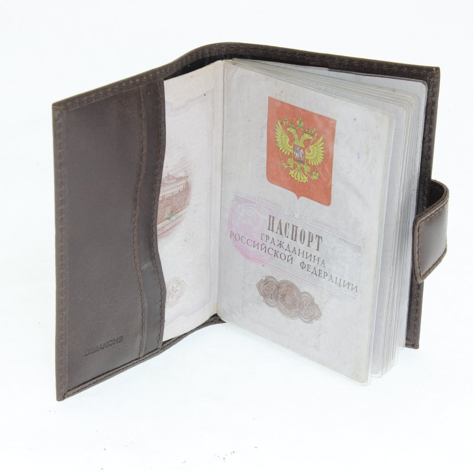 Обложка для паспорта Camel 345 коричневая