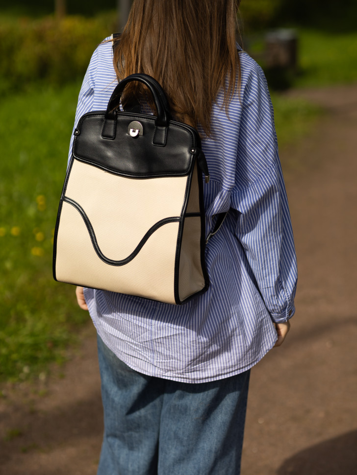 Рюкзак городской Baggins 58223 apricot (9039-4001)