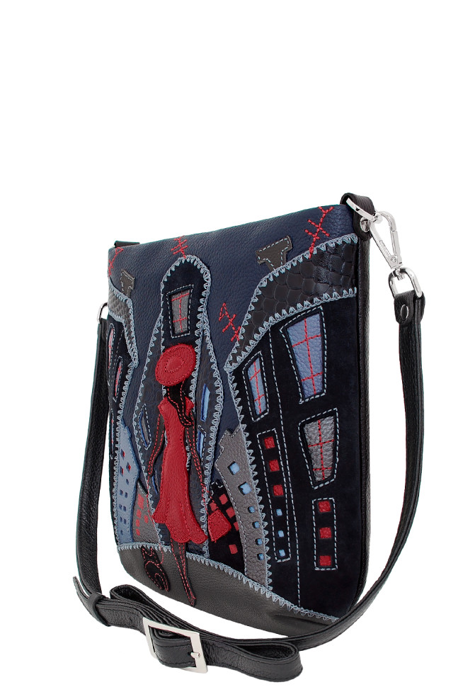 Сумка Protege ДС-392-244 "Город №33" черный