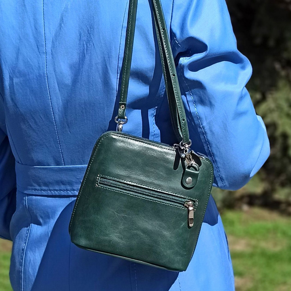 Сумка женская Natalia Kalinovskaya, «Тинна» зеленая