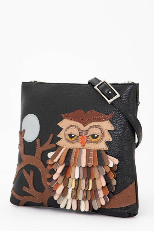 Сумка Protege ДС-310-92 "Сова-№2" черный